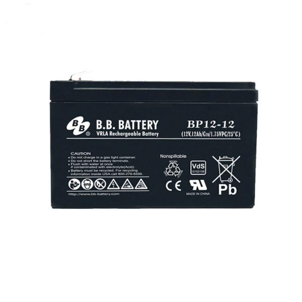 BP Series BP12-12FR 12V 12Ah VRLA Lead-Acid Rechargeable Energy Storage Battery