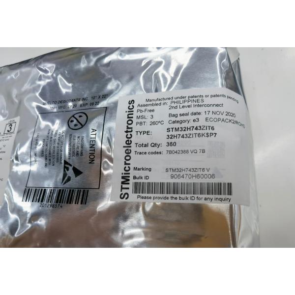 Buy STM32H743ZIT6  LQFP144  SMDIntegrated Circuits MCU Controller Microcontrol at wholesale prices