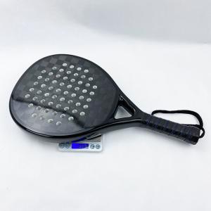 Eva 15 Beach Tennis Paddle Racket 18k Carbon Texture Professional Padel Racket
