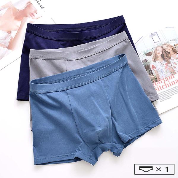 XL-3XL Plus Mens Boxer Shorts Woven Trunks Cotton Men'S Underwear