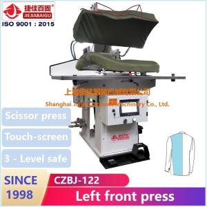Automatic Touch Screen Jacket Pressing Machine PLC Steam Heating System