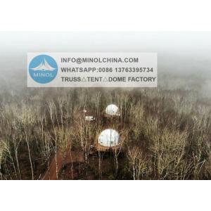 Quality Dome Tent Camping &amp; Greenhouse Geodesic Dome for Glamping 6-10m for sale