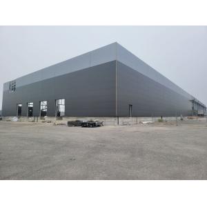 Q355B Steel Structure Industrial Warehouse Hangar with High Strength Bolts