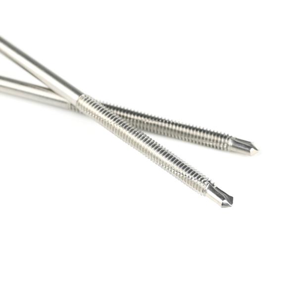 Double Thread Washer Hex Head Self Drilling Screws Stainless Steel for INCH Measurement