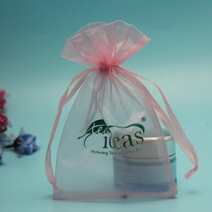 China Drawstring Organza Perfume Bottle Packaging Pouch on sale