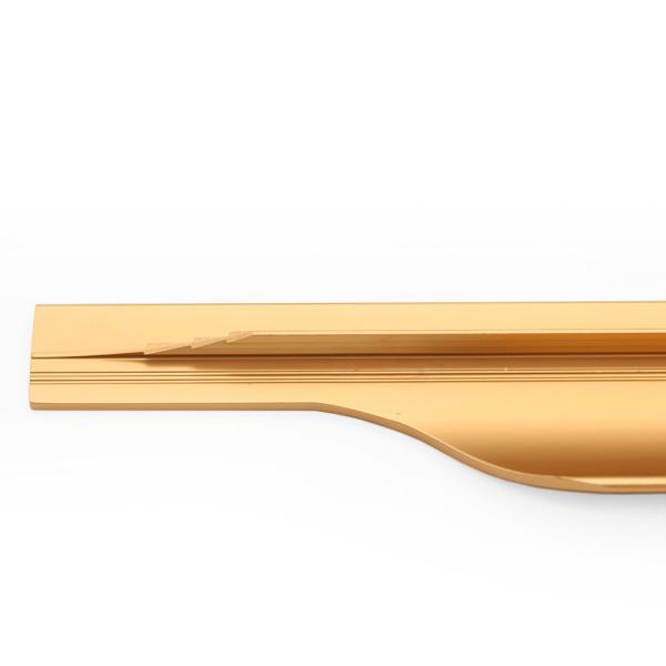 Customized 30cm 60cm Gold Drawer Handles For Furniture