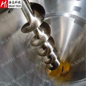 SS316L industrial Double Spiral Mixer Conical Nauta Vertical Mixer Machine