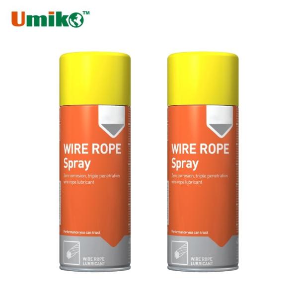 Buy Moisture Proof Wire Rope Spray Grease 450ml Industrial Lubricating Oil at wholesale prices