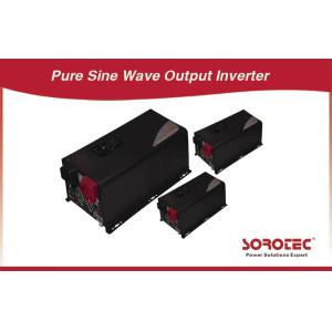 LCD 230VAC Solar Power Inverters FCC 50Hz - 60Hz Sinusoidal
