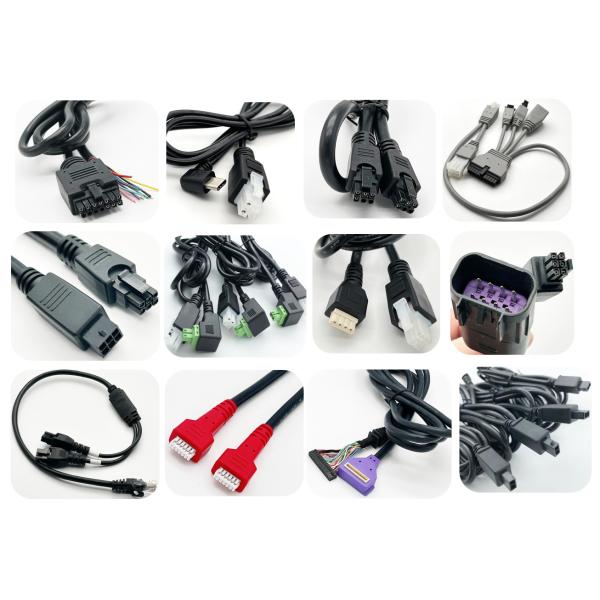 Buy 3.0 Mm Pitch Rectangular Cable Molex Mini-Fit 8Position Crimp Connector Molded Cable at wholesale prices