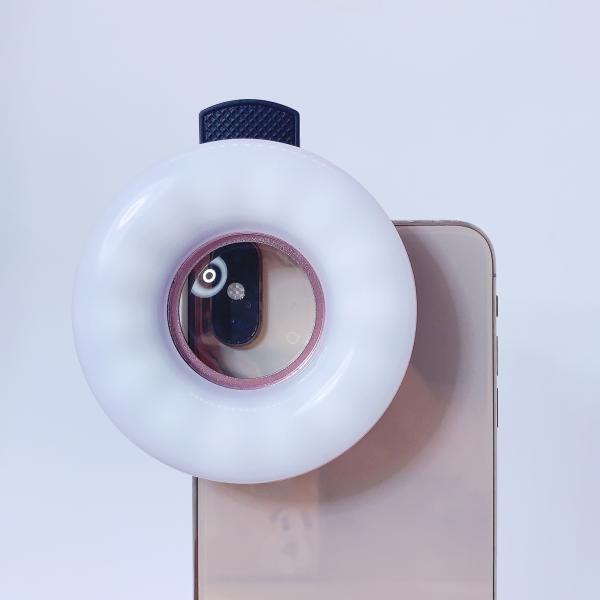 Direct Factory Rechargeable UV Lamp Macro Lens 3 Lighting Modes Shot Photography Lighting Gadgets with Beauty Fill Flash Light