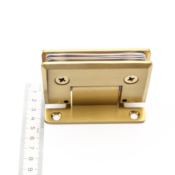 Self Closing Glass Hinge 135 for 8mm Glass Doors Satin Steel Door Window Polish Hinges