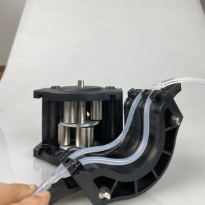 low pulsation linear peristaltic pump head