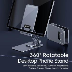 Foldable Phone Holder Stand Aluminum Alloy Desktop Tablet Holder