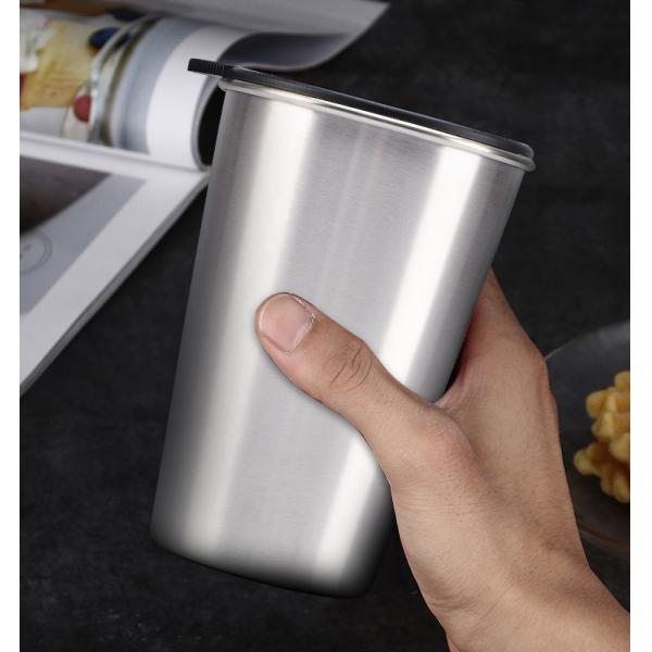 Factory Double Wall Stainless Steel Vacuum Insulated Coffee Tumbler Portable Wine Mugs
