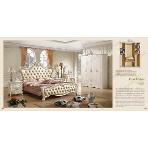 China Alibaba Bedroom Furniture Prices Bed Design Room Furniture 9006 on sale