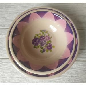 OEM ODM Round Melamine Soup Plate with Customized Logo Acceptable