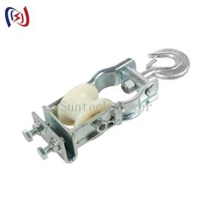 Dual-Use Stringing Block 5-20KN Aluminum Nylon Sheave