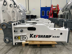 China Custom Long Lasting Hydraulic Breakers For Concrete Demolition on sale