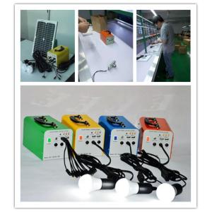 Hot design 2015~ Mini solar power system 10W for DC and USB output with LED lighting, DC fan, mobile  charging