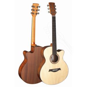 China 40inch Professional Spruce Solidwood Acoustic guitar top level AG25C on sale