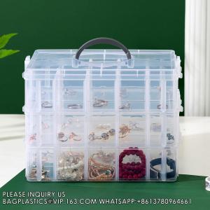 Adjustable Compartments,Stackable Storage Containers For Arts And Crafts, Toy,
