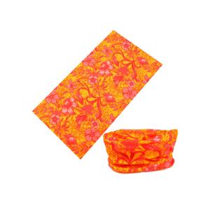 Green Blue Yellow Fishing Neck Scarf Microfiber Polyester Bandana