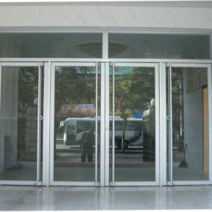 Spray Tempered Glass Aluminum Hinged Door Waterproof