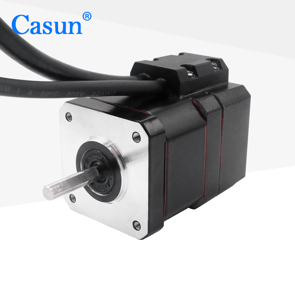 Quality 1.8 Degree 2 Phase NEMA 17 Waterproof Stepper Motor 40mm Body 1.68A With Encorder for sale