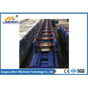 Quality Blue color PLC control system Door Frame Roll Forming Machine 2018 new type made in China for sale