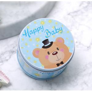 Waterproof Biscuit Tin Box Food Packaging Round Cookie Tins