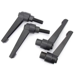 Adjusting screw adjustable position tightening handle handle locking handle