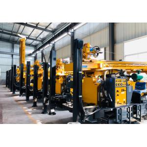 Big Horsepower Rock Blasting Water Well Borehole Drilling Rig 200 meters ST 200