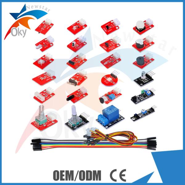 China DIY Maker Sensor Arduino Starter Kit 24 Pcs Red Board Sensors Learning Suite on sale China DIY Maker Sensor Arduino Starter Kit 24 Pcs Red Board Sensors Learning Suite on sale