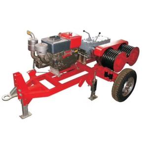 5t 50kn Diesel Hydraulic Winch For Transportation