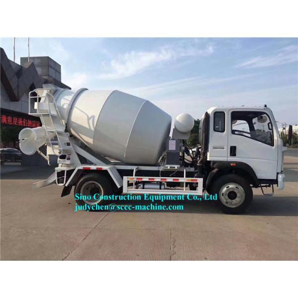 Buy Light Serial 4m3 Cement Mixer Vehicle ZZ1167G3815C1 Engine 130HP Euro III at wholesale prices