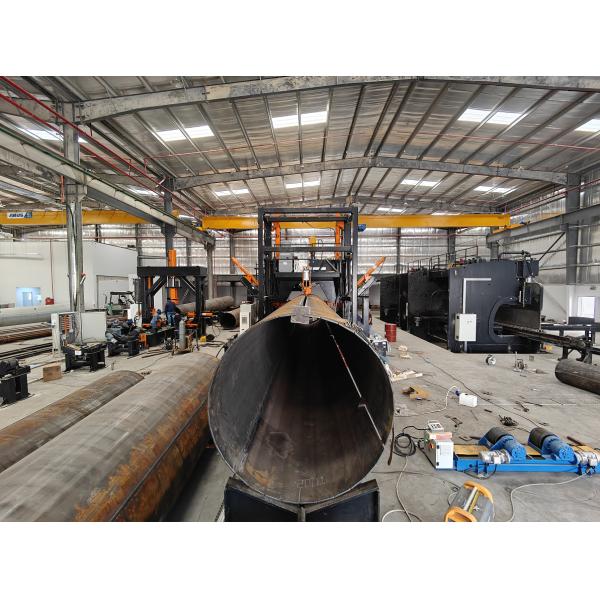 Diameter range 500~2500mm,5G pole, monopole, highmast pole shut welding machine