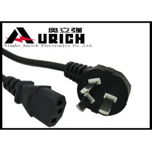 China China Standard 3 Pin Plug Electric Dryer Power Cord , Computer Power Supply Cord on sale