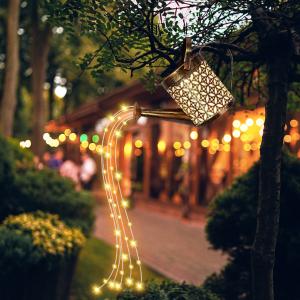 2700K Solar Kettle Light Hollow Garden Landscape Path String Light