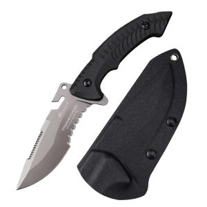 Military Paratrooper Double Edged Tactical Dagger Knives G10 56HRC