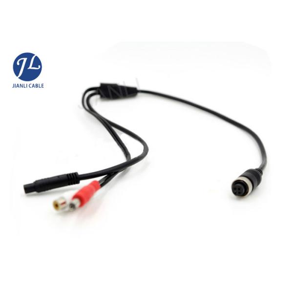 Rear Backup Camera GX12 Aviation Cable With 4Pin Male To Female