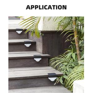 Mini IP65 Waterproof Fence LED Light RGB Outside Solar Powered