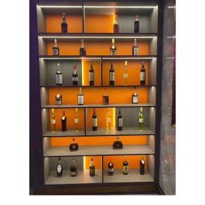 Waterproof Bar Display Cabinet with Electronic Temperature Control and Glass