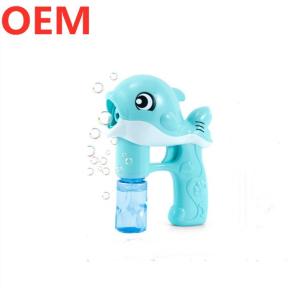 OEM Customized 3D Cartoon Mini Hand Held Bubble Blowing Machine Portable Bubble