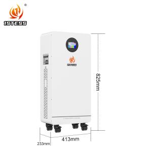 Touch Screen Control 51.2V 300Ah 15.36kWh Home Energy Storage Lifepo4 Lithium