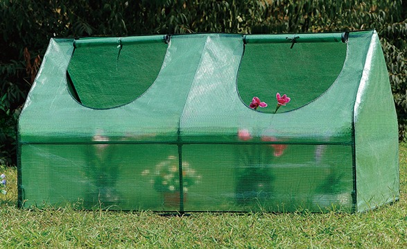 Metal Frame PE Portable Outdoor Mini Garden Walk-In Greenhouse for Planting Needs