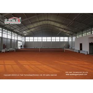 Wind Resistant Tennis Court Tent Simi Permanent Long Life Span Building