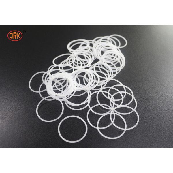 Buy FDA Food Grade White / Transparent Silicone 70 O Rings at wholesale prices