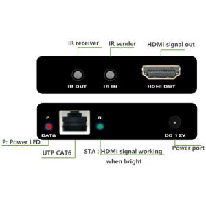 4K 60HZ HDMI Extender 60M With Loopout Dual IR