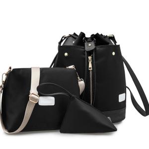 Europe 2016 new wild nylon backpack three-piece picture pack